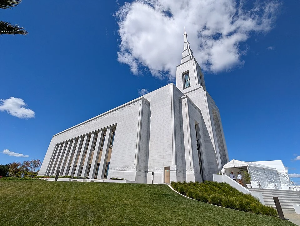 Auckland New Zealand Temple, exterior