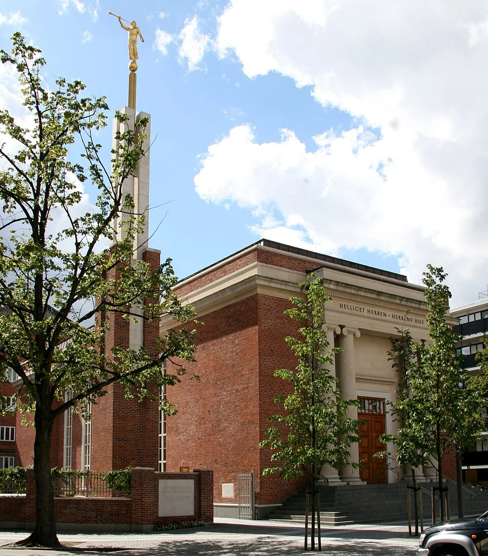 Copenhagen Denmark Temple, exterior