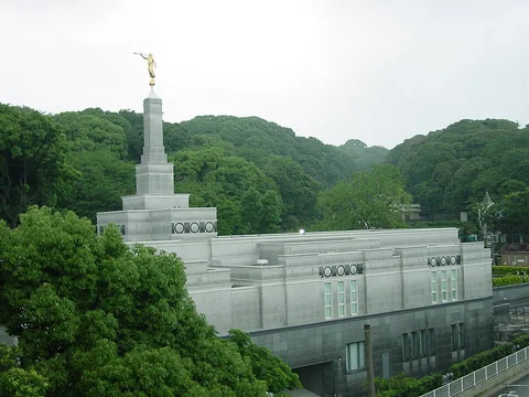 Fukuoka Japan Temple, exterior