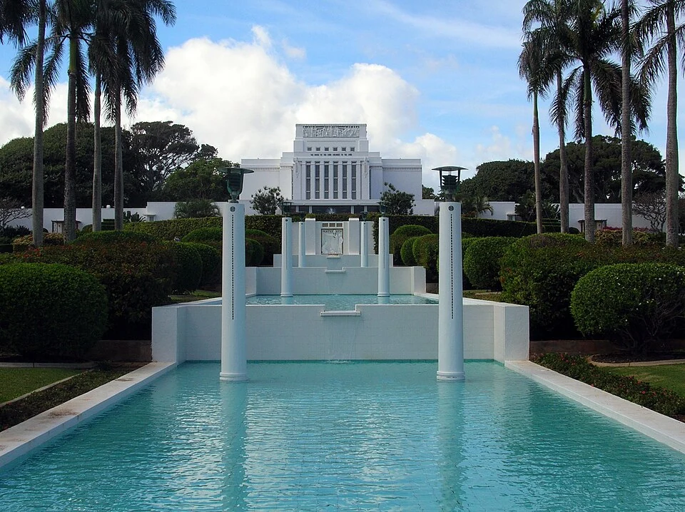 Laie Hawaii Temple, exterior