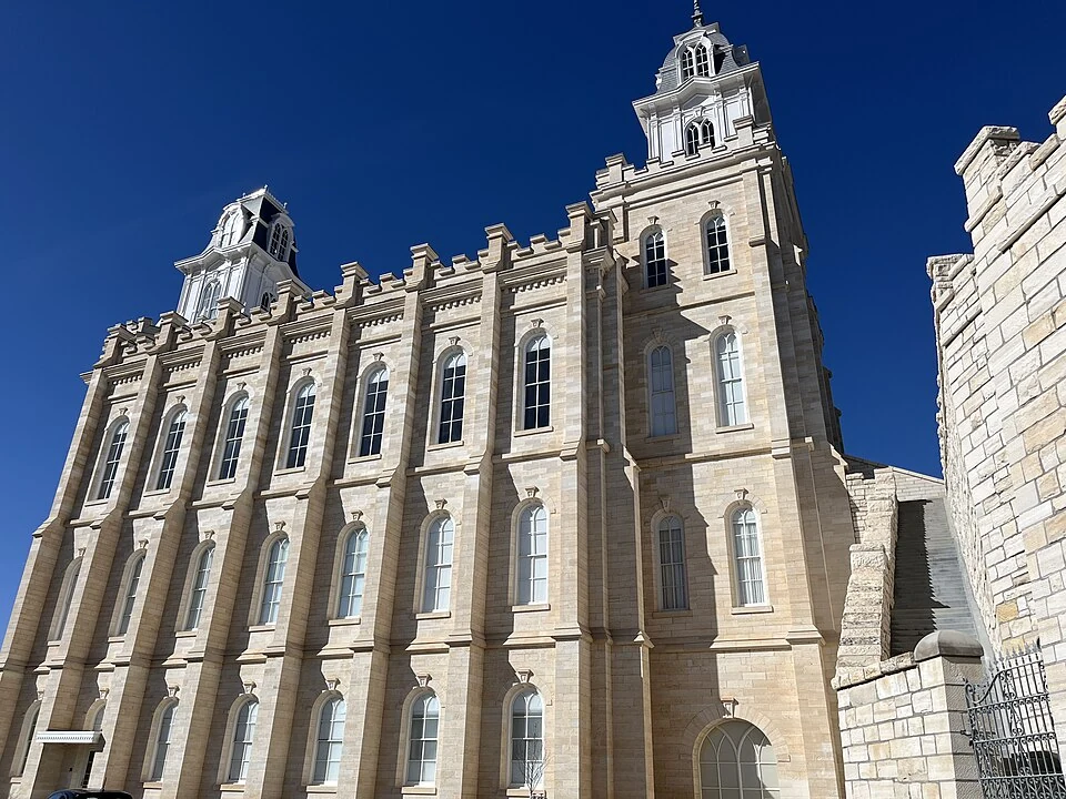 Manti Utah Temple, exterior