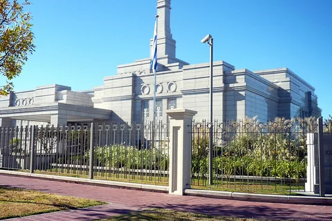 Montevideo Uruguay Temple, exterior