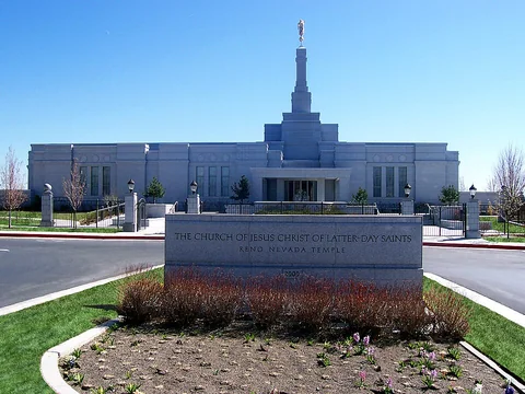 Reno Nevada Temple, exterior