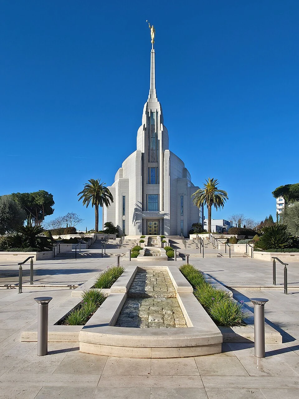 Rome Italy Temple, exterior