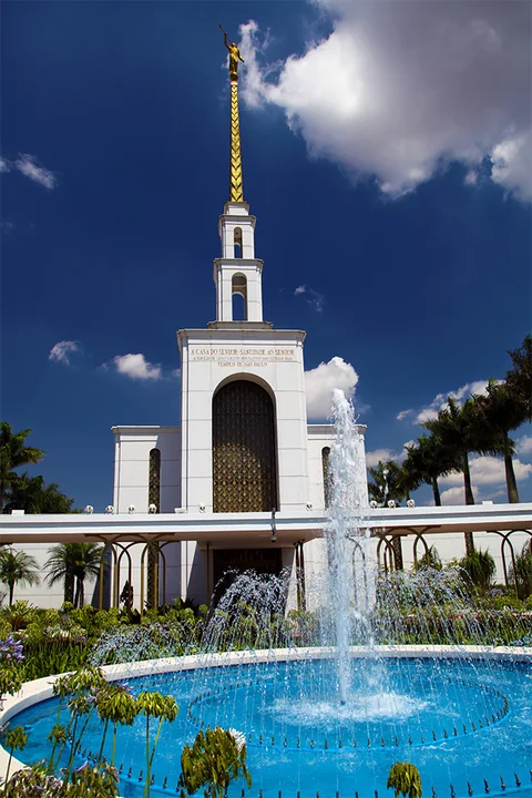 São Paulo Brazil Temple, exterior