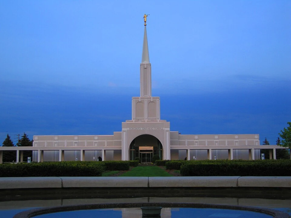Toronto Ontario Temple, exterior